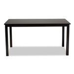 Load image into Gallery viewer, Baxton Studio Eveline Modern And Contemporary Espresso Brown Finished Rectangular Wood Dining Table
