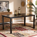 Load image into Gallery viewer, Baxton Studio Eveline Modern And Contemporary Espresso Brown Finished Rectangular Wood Dining Table
