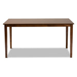 Load image into Gallery viewer, Baxton Studio Eveline Modern And Contemporary Walnut Brown Finished Rectangular Wood Dining Table
