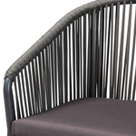 Load image into Gallery viewer, Baxton Studio Marcus Modern And Contemporary Grey Finished Rope And Metal Outdoor Dining Chair
