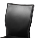 Load image into Gallery viewer, Baxton Studio Heidi Modern And Contemporary Black Faux Leather Upholstered 4-Piece Dining Chair Set
