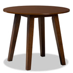 Load image into Gallery viewer, Baxton Studio Ela Modern And Contemporary Walnut Brown Finished 35-Inch-Wide Round Wood Dining Table
