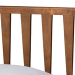 Load image into Gallery viewer, Baxton Studio Michi Modern And Contemporary Ash Walnut Finished Wood Twin Size Bed
