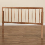 Load image into Gallery viewer, Baxton Studio Valin Modern And Contemporary Ash Walnut Finished Wood Full Size Headboard
