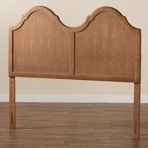 Baxton Studio Tobin Vintage Classic and Traditional  Finished Wood Arched Headboard