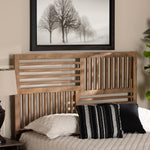 Load image into Gallery viewer, Baxton Studio Adler Modern And Contemporary Transitional Ash Walnut Finished Wood Queen Size Headboard
