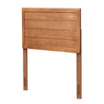 Load image into Gallery viewer, Baxton Studio Seren Mid-Century Modern Walnut Brown Finished Wood Twin Size Headboard
