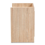 Load image into Gallery viewer, Baxton Studio Hale Modern And Contemporary Oak Finished Wood 1-Door Nightstand
