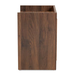 Load image into Gallery viewer, Baxton Studio Hale Modern And Contemporary Walnut Brown Finished Wood 1-Door Nightstand
