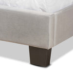 Load image into Gallery viewer, Baxton Studio Tamira Modern and Contemporary Glam Velvet Fabric Upholstered Panel Bed
