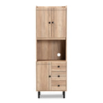 Load image into Gallery viewer, Baxton Studio Patterson Modern And Contemporary Oak Brown Finished 3-Drawer Kitchen Storage Cabinet
