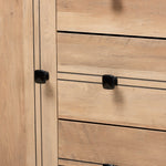 Load image into Gallery viewer, Baxton Studio Patterson Modern And Contemporary Oak Brown Finished 3-Drawer Kitchen Storage Cabinet
