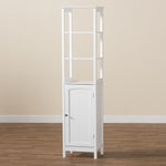 Load image into Gallery viewer, Baxton Studio Beltran Modern And Contemporary White Finished Wood Bathroom Storage Cabinet
