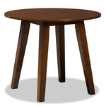 Load image into Gallery viewer, Baxton Studio Rava Modern And Contemporary Walnut Brown Finished Wood 5-Piece Dining Set
