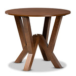 Load image into Gallery viewer, Baxton Studio Kaila Modern And Contemporary Walnut Brown Finished Wood 5-Piece Dining Set
