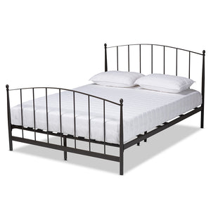 Baxton Studio Lana Modern and Contemporary Finished Metal Platform Bed