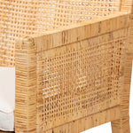 Load image into Gallery viewer, Baxton Studio Karis Modern And Contemporary Natural Finished Wood And Rattan Dining Chair
