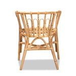 Load image into Gallery viewer, Baxton Studio Luxio Modern And Contemporary Natural Finished Rattan Dining Chair
