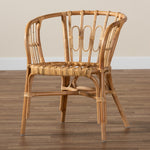 Load image into Gallery viewer, Baxton Studio Luxio Modern And Contemporary Natural Finished Rattan Dining Chair
