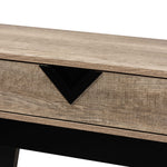 Load image into Gallery viewer, Baxton Studio Wales Modern And Contemporary Light Brown Finished Wood 1-Drawer Console Table
