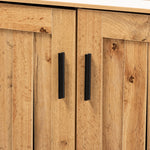 Load image into Gallery viewer, Baxton Studio Excel Modern And Contemporary Oak Brown Finished Wood 2-Door Storage Cabinet
