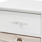 Load image into Gallery viewer, Baxton Studio Madelia Modern And Contemporary White Finished Wood And 1-Drawer Nightstand
