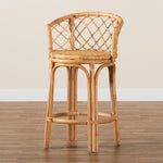 Load image into Gallery viewer, Baxton Studio Orchard Modern Bohemian Natural Brown Rattan Counter Stool
