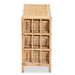 Load image into Gallery viewer, Baxton Studio Dariana Modern Bohemian Natural Brown Rattan 6-Drawer Storage Cabinet
