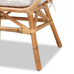 Load image into Gallery viewer, Baxton Studio Benicia Modern Bohemian Natural Brown Rattan Dining Chair
