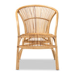 Load image into Gallery viewer, Baxton Studio Murai Modern Bohemian Natural Brown Rattan Dining Chair
