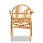 Load image into Gallery viewer, Baxton Studio Tugera Modern Bohemian Natural Brown Rattan Dining Chair
