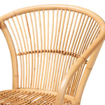 Load image into Gallery viewer, Baxton Studio Murai Modern Bohemian Natural Brown Rattan Counter Stool
