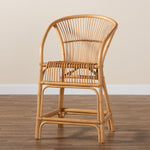 Load image into Gallery viewer, Baxton Studio Murai Modern Bohemian Natural Brown Rattan Counter Stool
