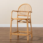 Load image into Gallery viewer, Baxton Studio Tugera Modern Bohemian Natural Brown Rattan Counter Stool
