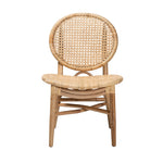 Load image into Gallery viewer, Baxton Studio Osaka Modern Bohemian Natural Brown Rattan Dining Chair
