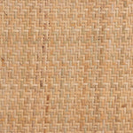 Load image into Gallery viewer, BAXTON STUDIO VANCE MID-CENTURY MODERN BROWN WOVEN RATTAN AND BLACK WOOD CANE COUNTER STOOL
