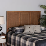 Load image into Gallery viewer, Baxton Studio Giordano Classic And Traditional Ash Walnut Finished Wood Full Size Headboard
