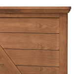 Load image into Gallery viewer, Baxton Studio Yorick Classic And Traditional Ash Walnut Finished Wood Queen Size Headboard
