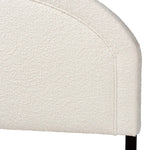 Load image into Gallery viewer, Baxton Studio Fiana Modern Cream Boucle Fabric Queen Size Headboard
