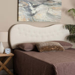 Load image into Gallery viewer, Baxton Studio Brantley Modern Cream Boucle Fabric Queen Size Headboard
