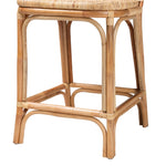 Load image into Gallery viewer, Baxton Studio Adrena Modern Bohemian Natural Brown Rattan Counter Stool
