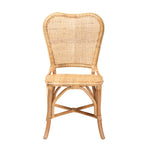 Load image into Gallery viewer, Baxton Studio Irene Modern Bohemian Natural Rattan Dining Chair
