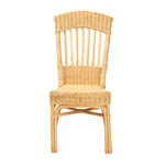 Load image into Gallery viewer, Baxton Studio Barito Modern Bohemian Natural Brown Rattan Dining Chair
