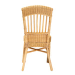 Load image into Gallery viewer, Baxton Studio Barito Modern Bohemian Natural Brown Rattan Dining Chair
