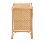 Load image into Gallery viewer, Baxton Studio Danna Modern Bohemian Natural Brown Rattan Nightstand
