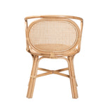 Load image into Gallery viewer, Baxton Studio Palesa Modern Bohemian Natural Brown Rattan Dining Chair
