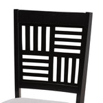 Load image into Gallery viewer, Baxton Studio Deanna Modern Grey Fabric And Dark Brown Finished Wood 5-Piece Dining Set
