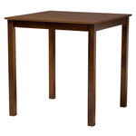 Load image into Gallery viewer, Baxton Studio Abigail Modern Grey Fabric And Walnut Brown Finished Wood 5-Piece Pub Set
