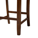 Load image into Gallery viewer, Baxton Studio Abigail Modern Grey Fabric And Walnut Brown Finished Wood 5-Piece Pub Set
