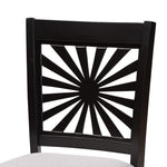 Load image into Gallery viewer, Baxton Studio Olympia Modern Grey Fabric And Espresso Brown Finished Wood 5-Piece Pub Set
